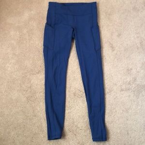 Lululemon royal blue full length legging 6